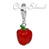 Charm Paprika rot Charms Anhänger für Armbänder - Silber Dream Charms - FC621