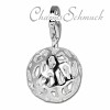 Charm Muster Ball Charms Anhänger für Armbänder und Halsketten - Silber Dream Charms - FC801