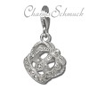 Charm Königskrone in 925 Sterling Silber Charms Anhänger für Armbänder - Silber Dream Charms - FC814