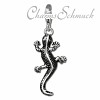 Charm Eidechse in 925 Sterling Silber Charms Anhänger für Armbänder - Silber Dream Charms - FC829K