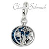 Charm Aquarium in 925 Sterling Silber Silber Charms Anhänger für Armbänder - Silber Dream Charms - FC901T