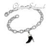 Charms Stiefel Silber Set Armband + Anhänger - Silber Dream Charms - FCA053