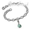 Charms Kugel Silber Charms Anhänger für Armbänder Set - Silber Dream Charms - FCA105