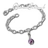 Charms Kugel Silber Charms Anhänger für Armbänder Set - Silber Dream Charms - FCA106