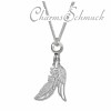 Charm Flying Set mit Halskette und Träger Silber - Silber Dream Charms - FCA120