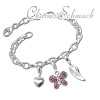 Armband Fashion Charm Set Für Dich in 925 Sterling Silber Anhänger - Silber Dream Charms - FCA318