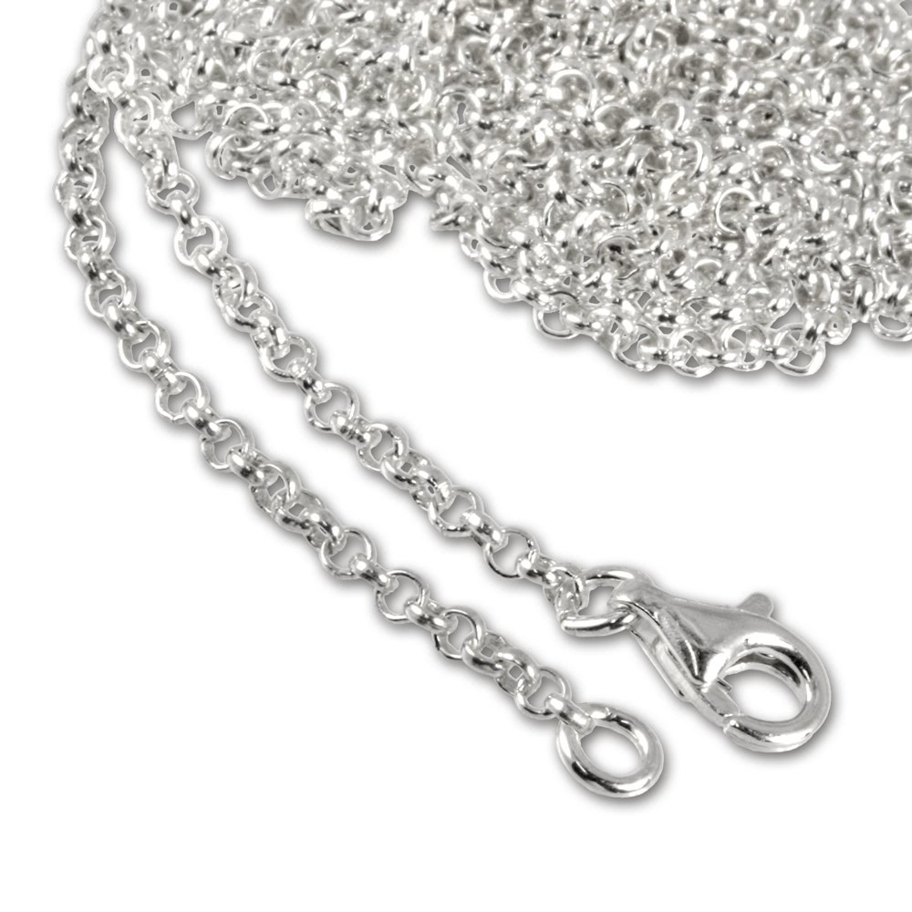 SilberDream Sterling Silber Charm Kette Halskette 60cm FC00286-1