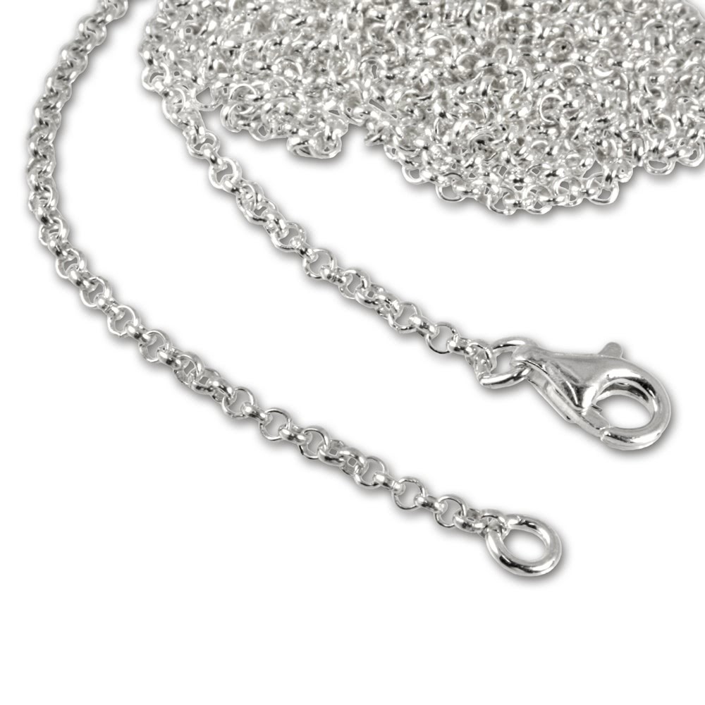 SilberDream 925er Silber Charm Kette Halskette 45cm FC002945-1