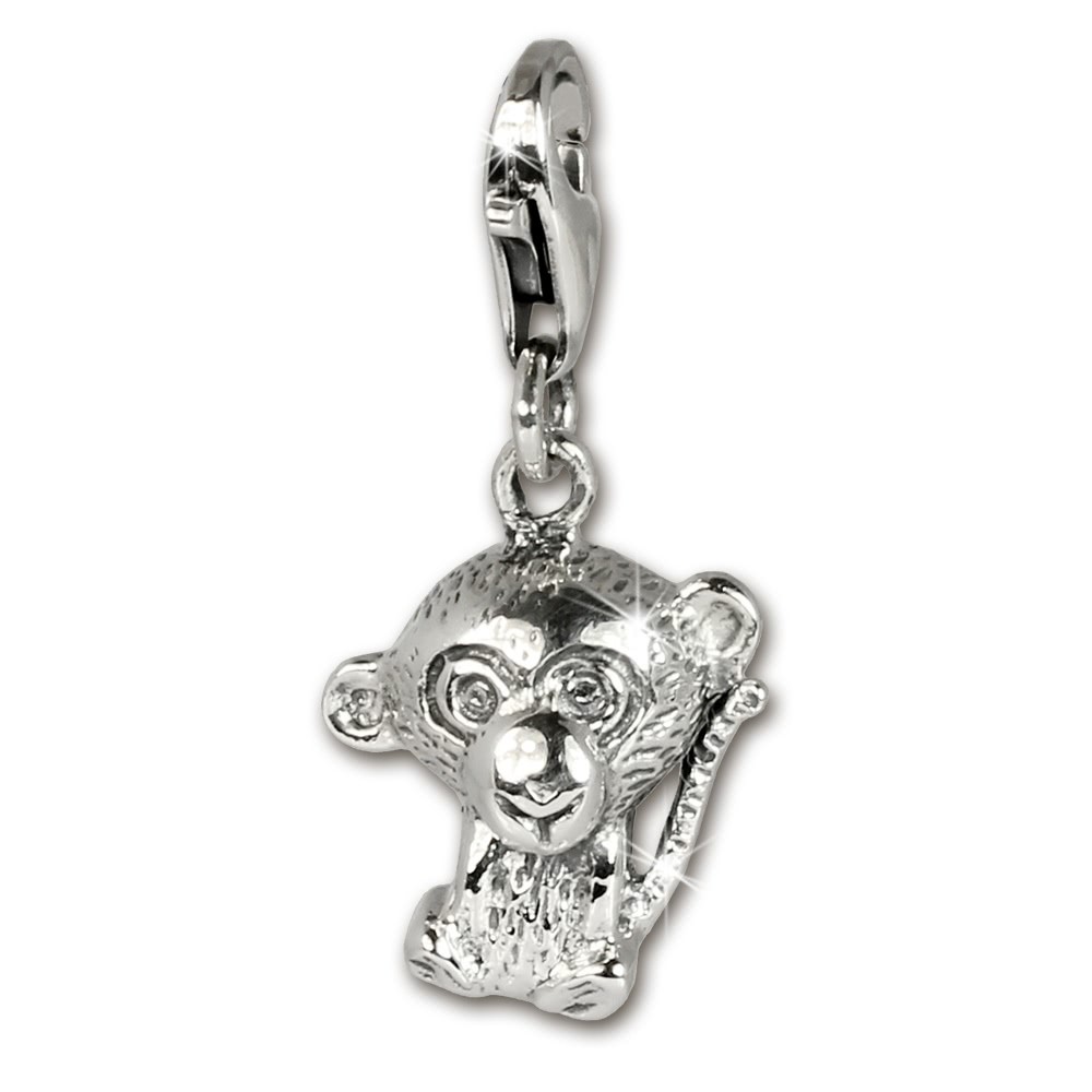 SilberDream Charm Affe Armband Anhänger 925 Sterling Silber FC1044