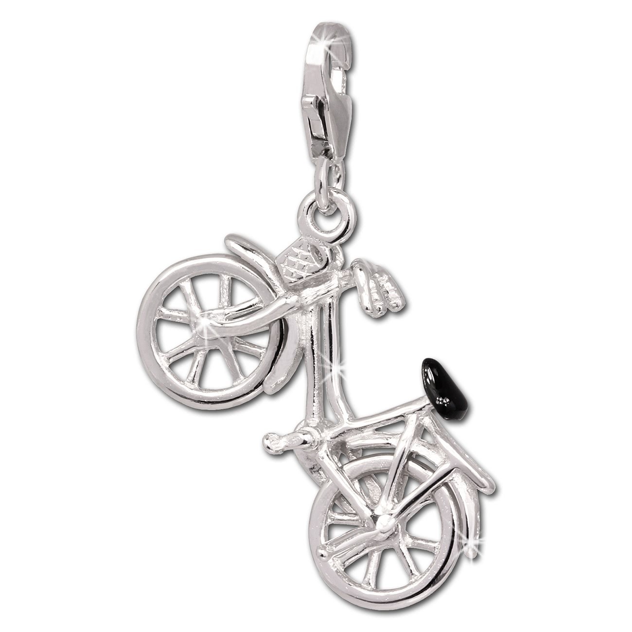 SilberDream Charm Fahrrad 925 Silber Sterling Armband Anhänger FC690