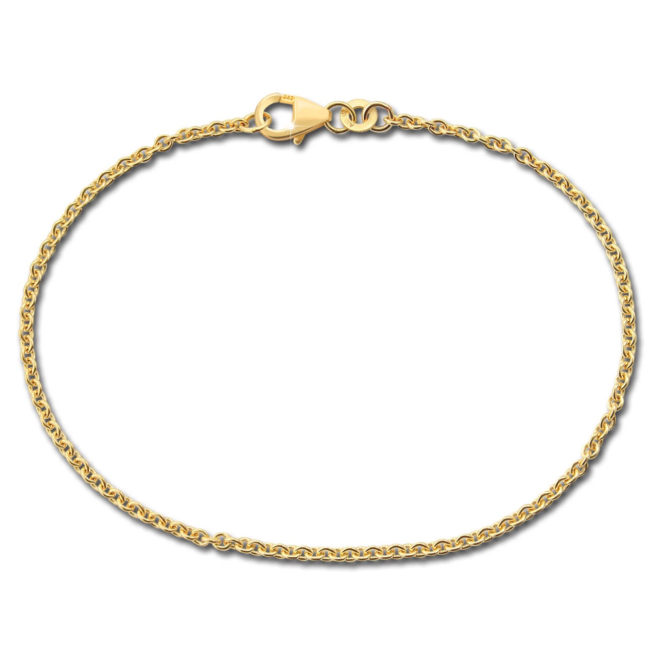 GoldDream Damen Armband 21cm Gelbgold 8 Karat GDAB00621Y