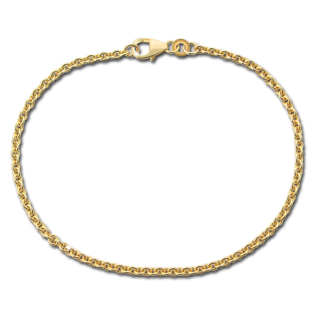 GoldDream Damen Armband 18,5cm Gelbgold 8 Karat GDAB00818Y