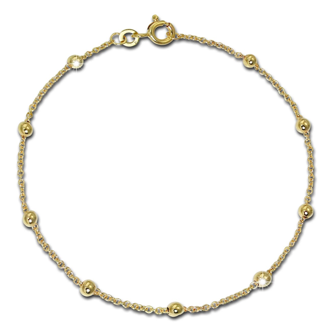 GoldDream Damen Armband 19cm Gelbgold 8 Karat GDAB00919F