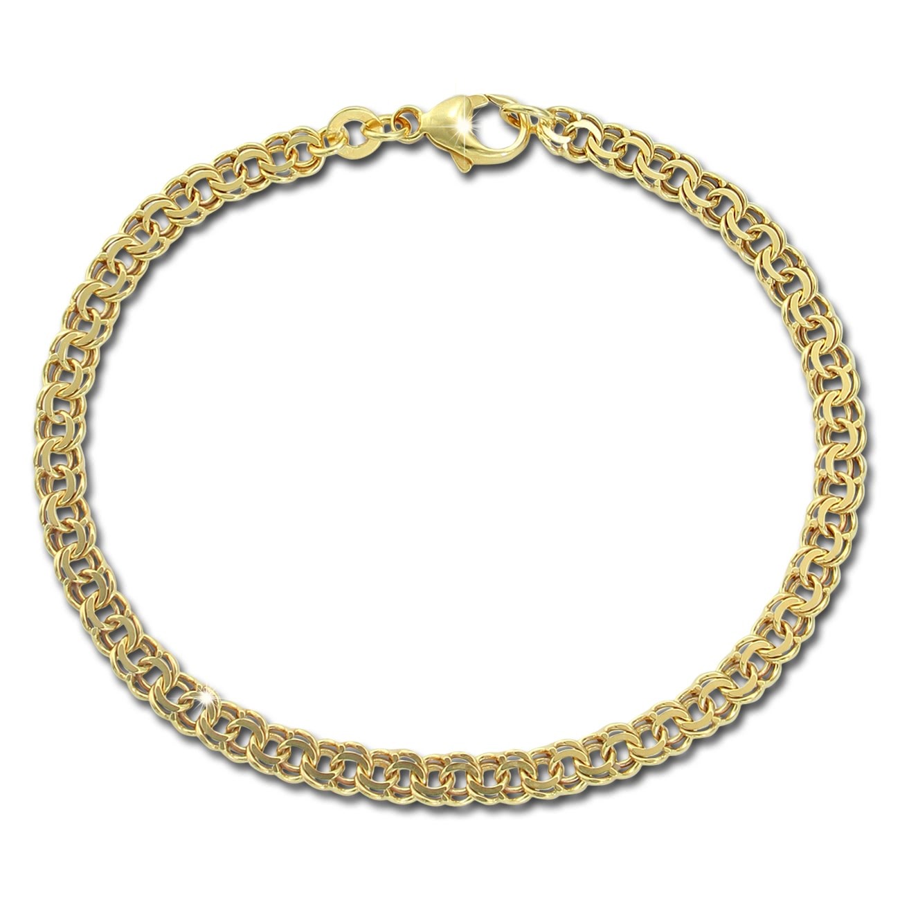 GoldDream Damen Armband 16cm Gelbgold 8 Karat GDAB01116Y