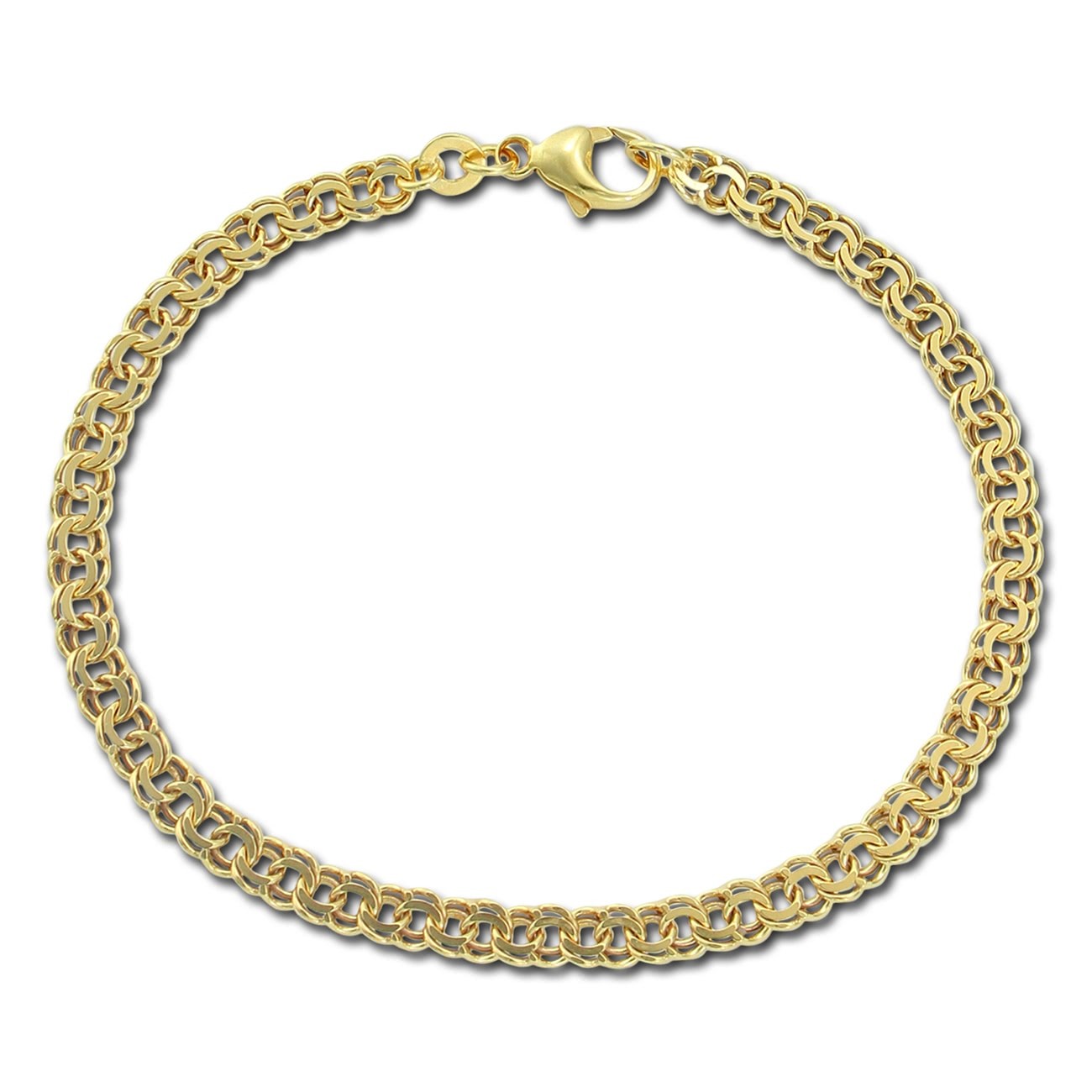 GoldDream Damen Armband 21cm Gelbgold 8 Karat GDAB01121Y