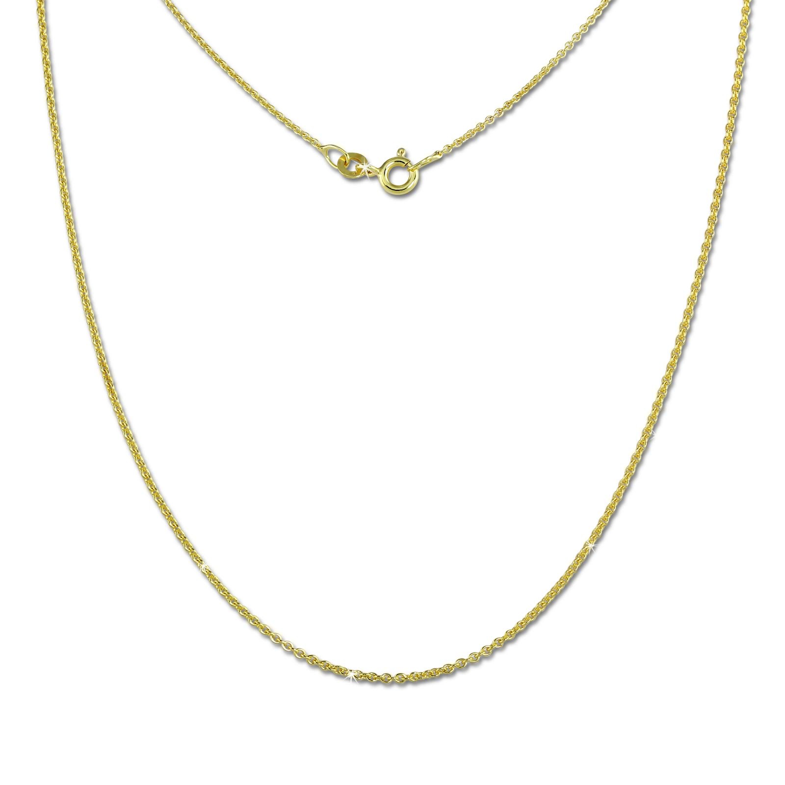 GoldDream Collier Kette Anker rund 333 Gold Damen 45cm 8 Karat GDK00845Y