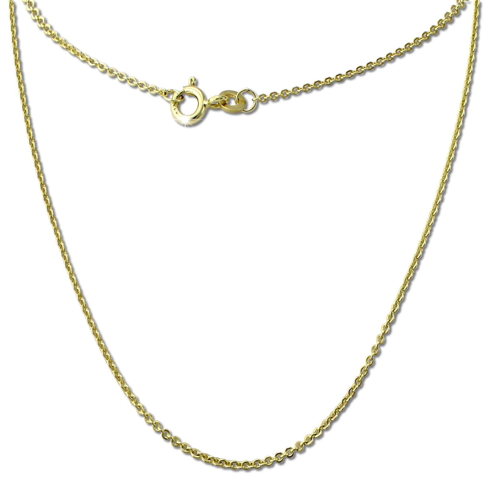 GoldDream Damen Colliers Halskette 38cm Gelbgold 8 Karat GDKB00038Y