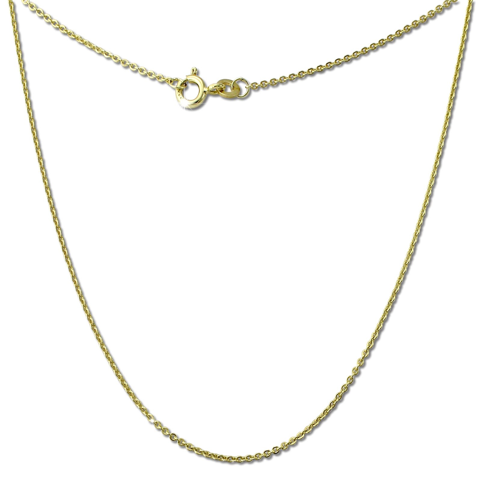 GoldDream Damen Colliers Halskette 42cm Gelbgold 8 Karat GDKB00042Y