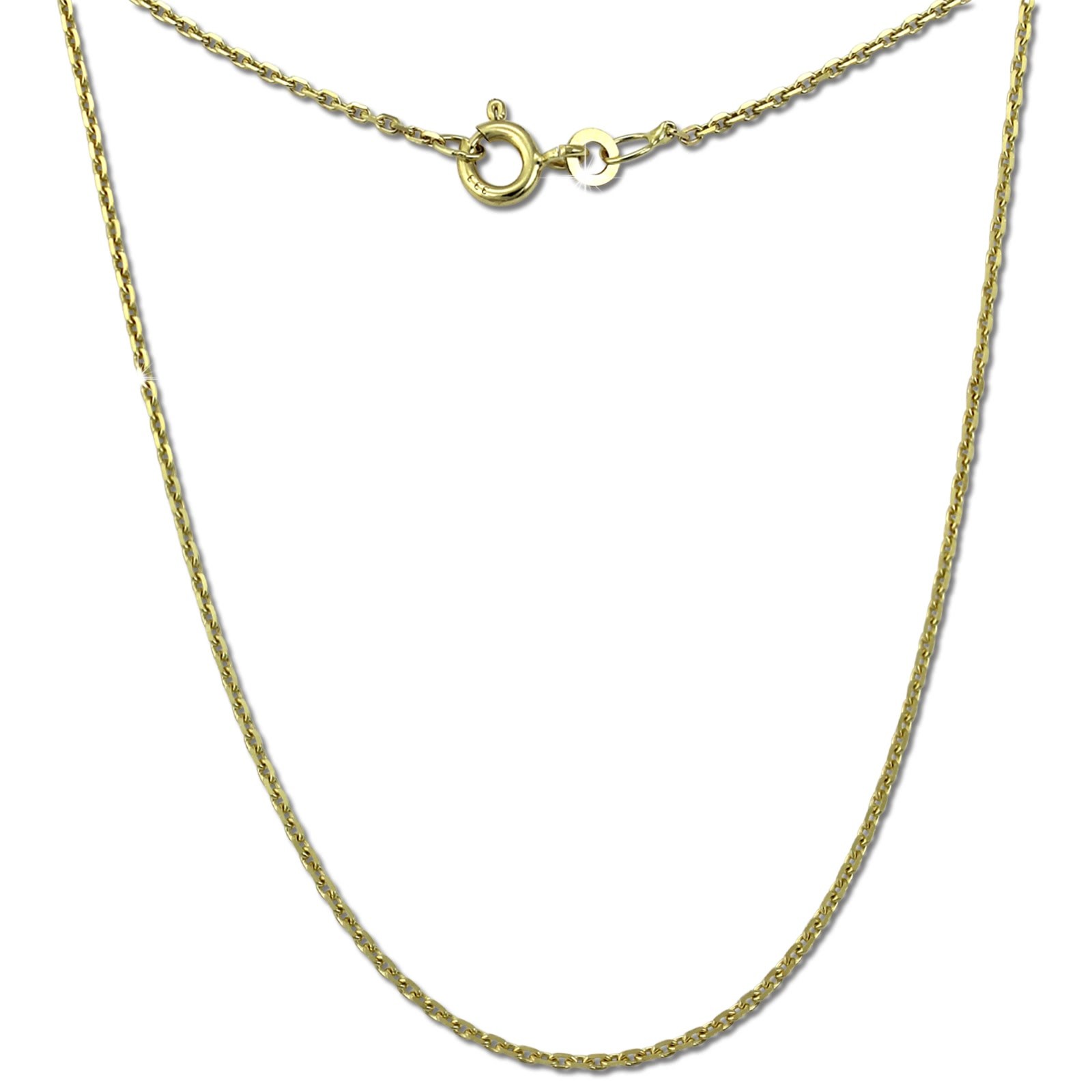 GoldDream Damen Colliers Halskette 55cm Gelbgold 8 Karat GDKB00255Y