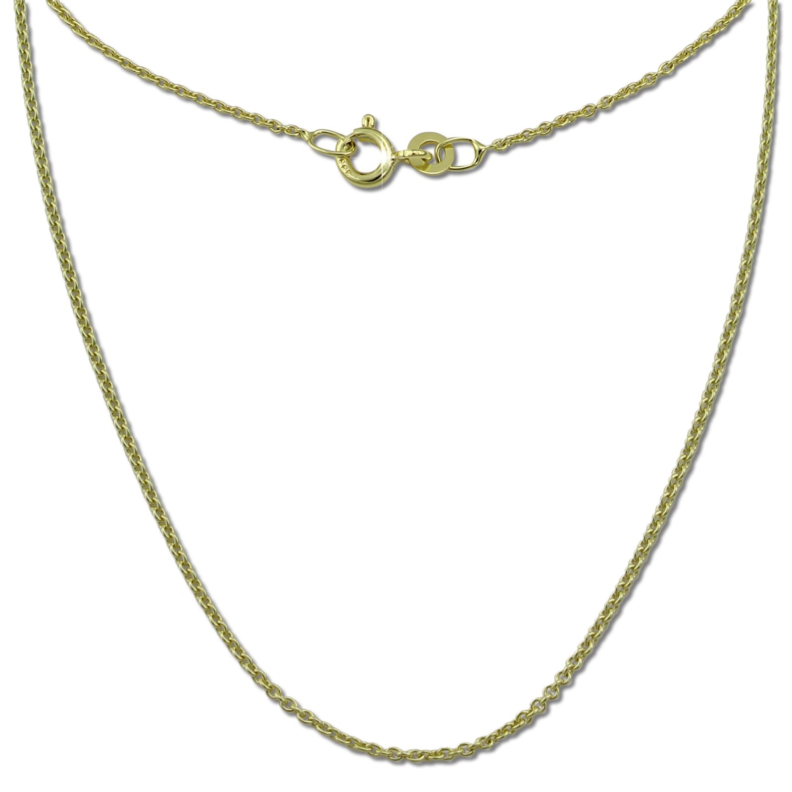 GoldDream Damen Colliers Halskette 42cm Gelbgold 8 Karat GDKB00742Y