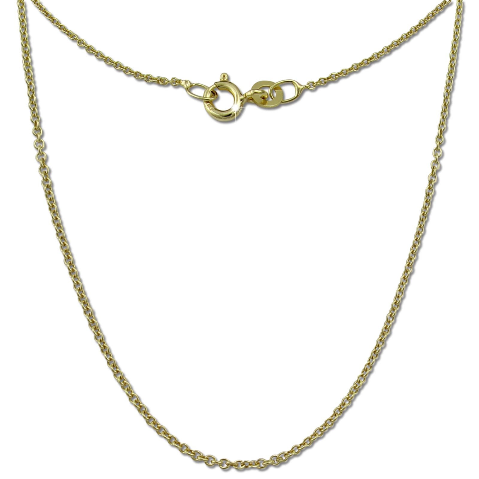 GoldDream Damen Colliers Halskette 45cm Gelbgold 8 Karat GDKB00745K