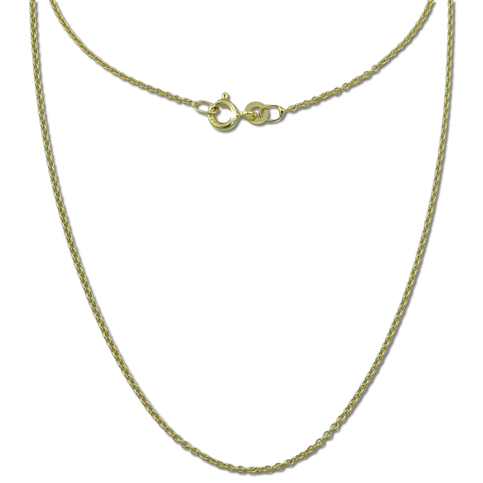 GoldDream Damen Colliers Halskette 45cm Gelbgold 8 Karat GDKB00745Y