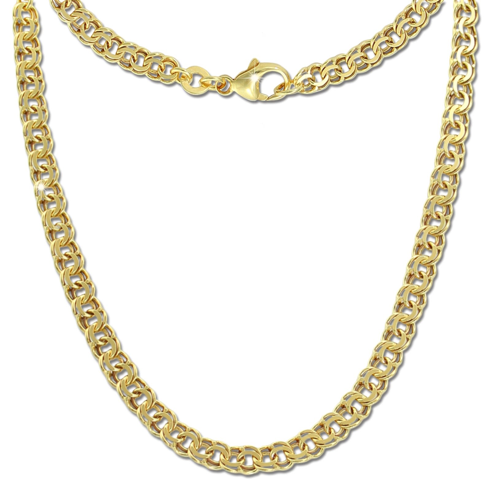 GoldDream Damen Colliers Halskette 60cm Gelbgold 8 Karat GDKB01160Y