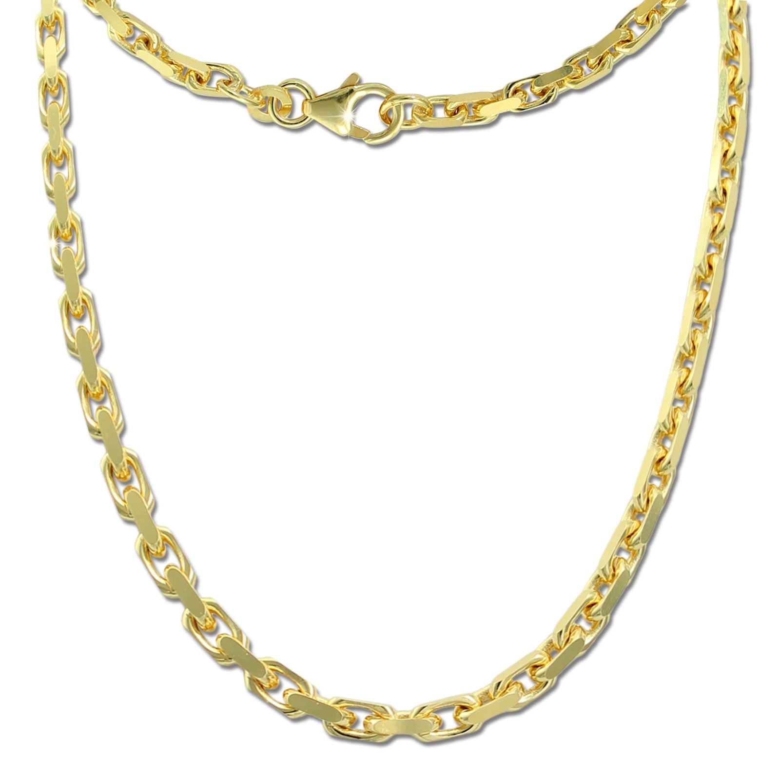GoldDream Damen Colliers Halskette 50cm Gelbgold 8 Karat GDKB01250Y
