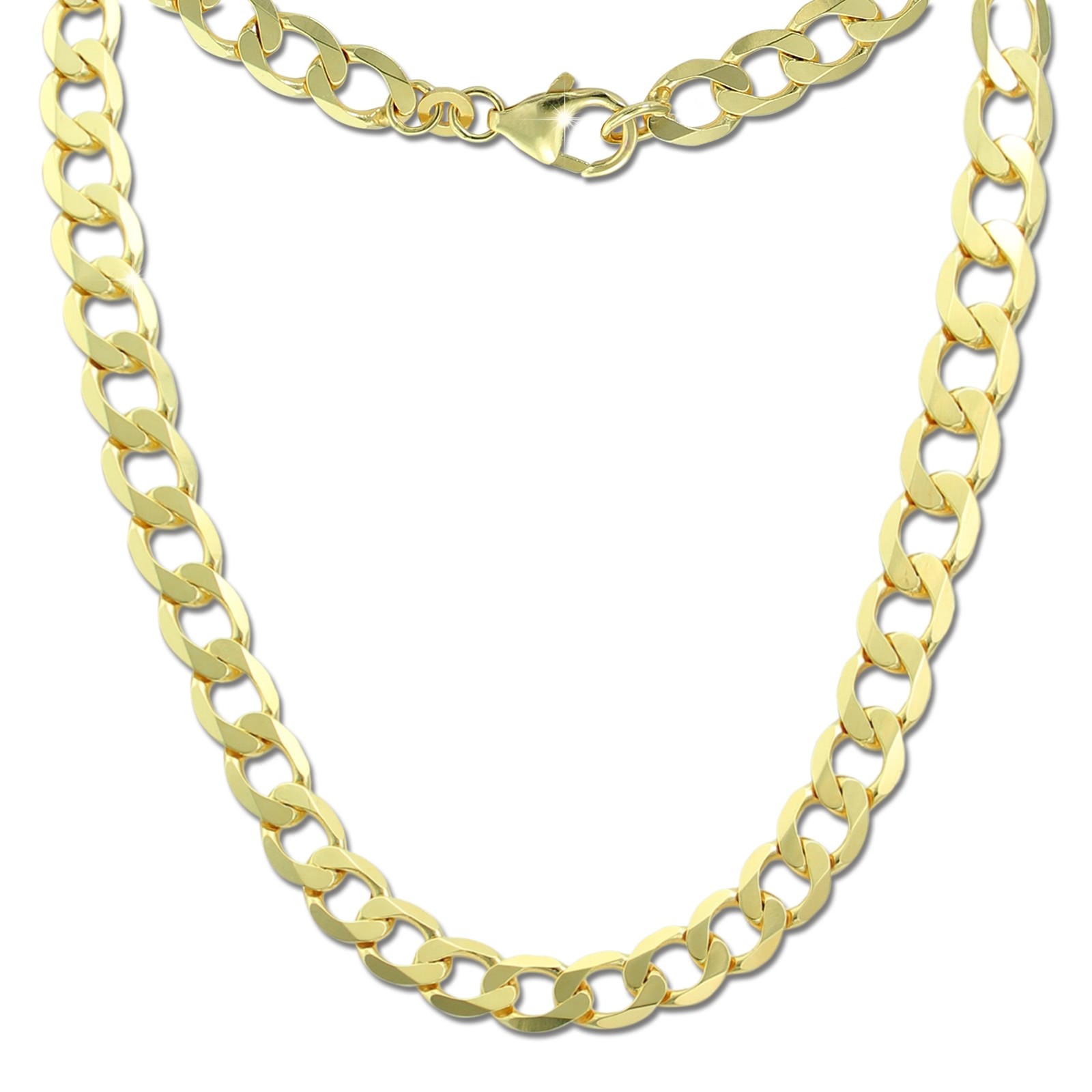 GoldDream Damen Colliers Halskette 50cm Gelbgold 8 Karat GDKB01450Y