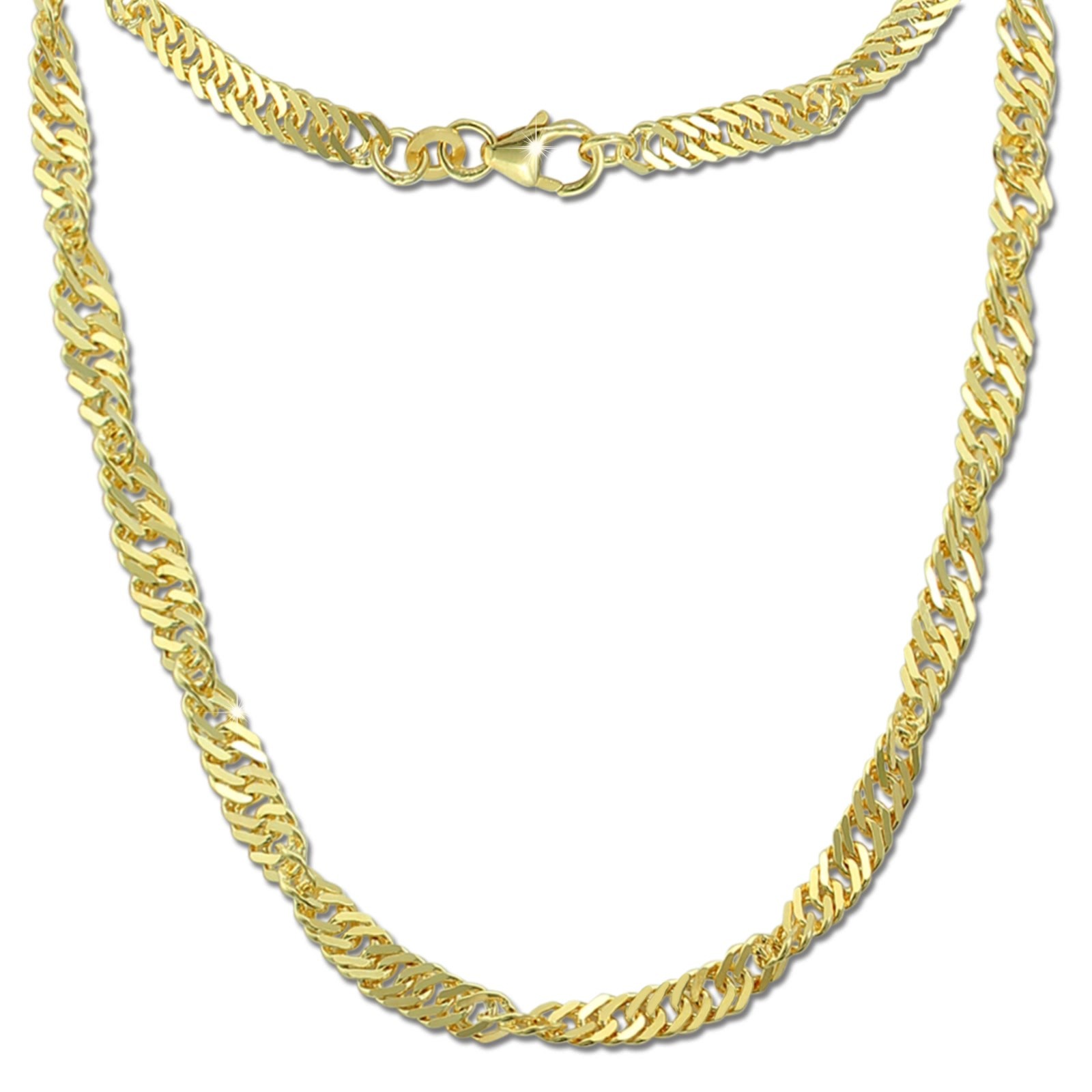 GoldDream Damen Colliers Halskette 45cm Gelbgold 8 Karat GDKB01545Y