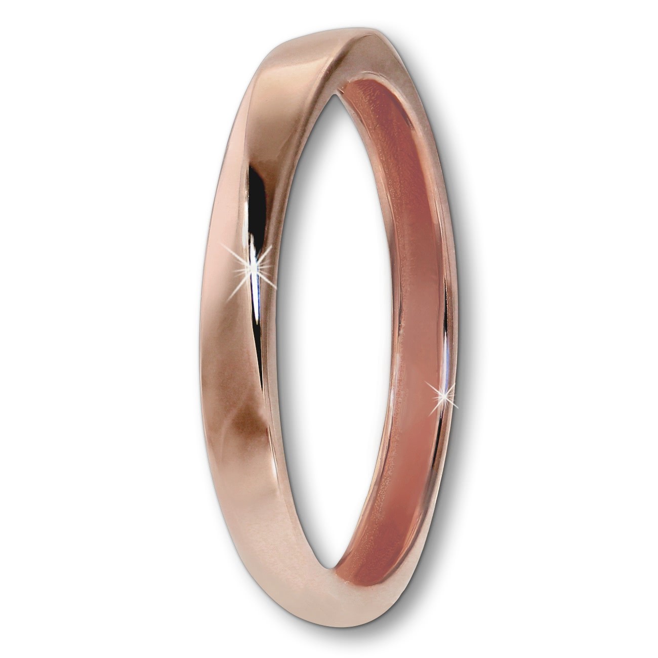 GoldDream Gold Ring Gr.56 Twist 333er Rosegold GDR522E56