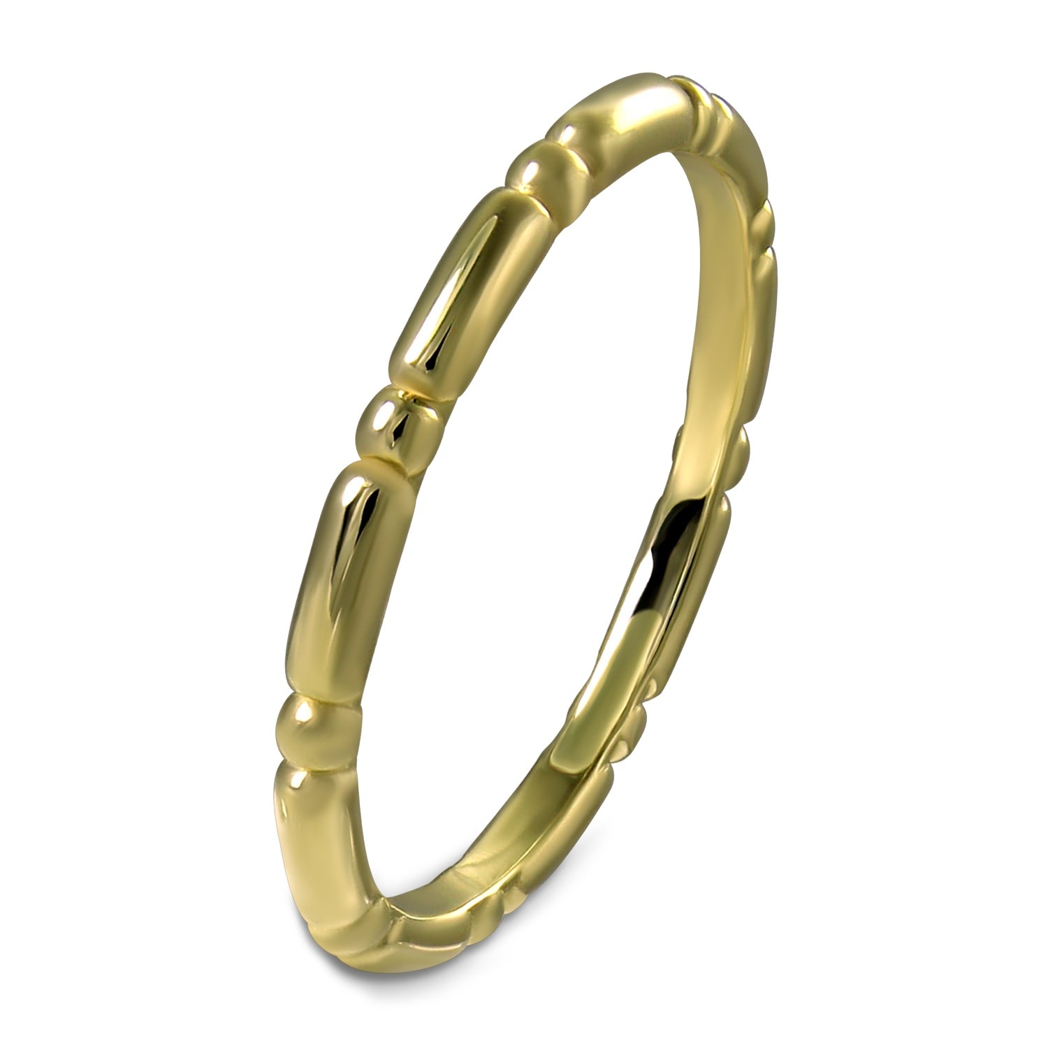 GoldDream zarter Gold Ring Style Gr.56 333er Gelbgold Damen GDR563Y56