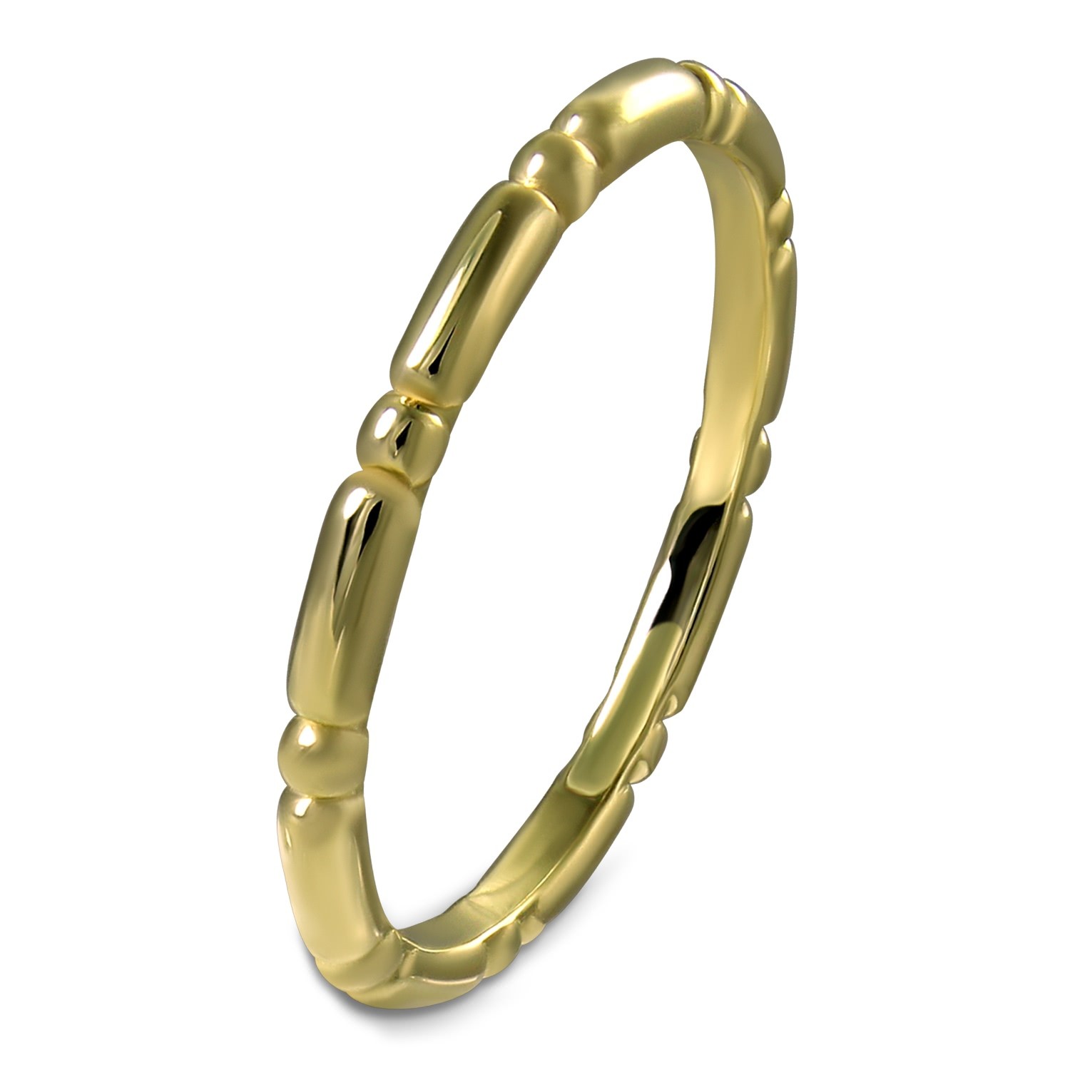 GoldDream zarter Gold Ring Style Gr.58 333er Gelbgold Damen GDR563Y58
