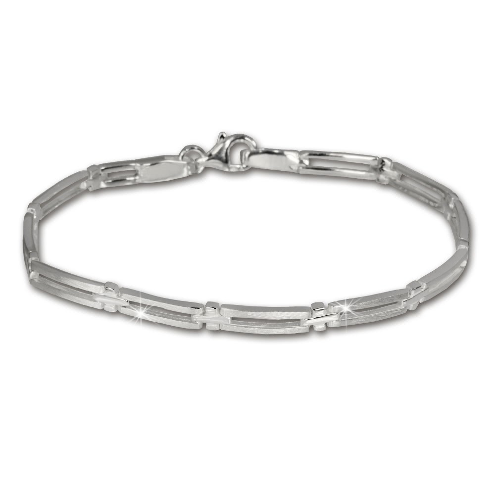 SilberDream Armband Trendy 925 Silber 19cm Silberarmband SDA407