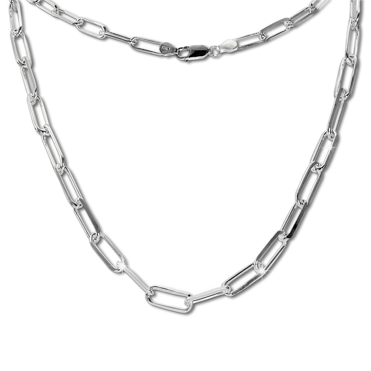 SilberDream Anker Kette Glieder 925 Sterling Silber Damen 45,8cm SDK11645J