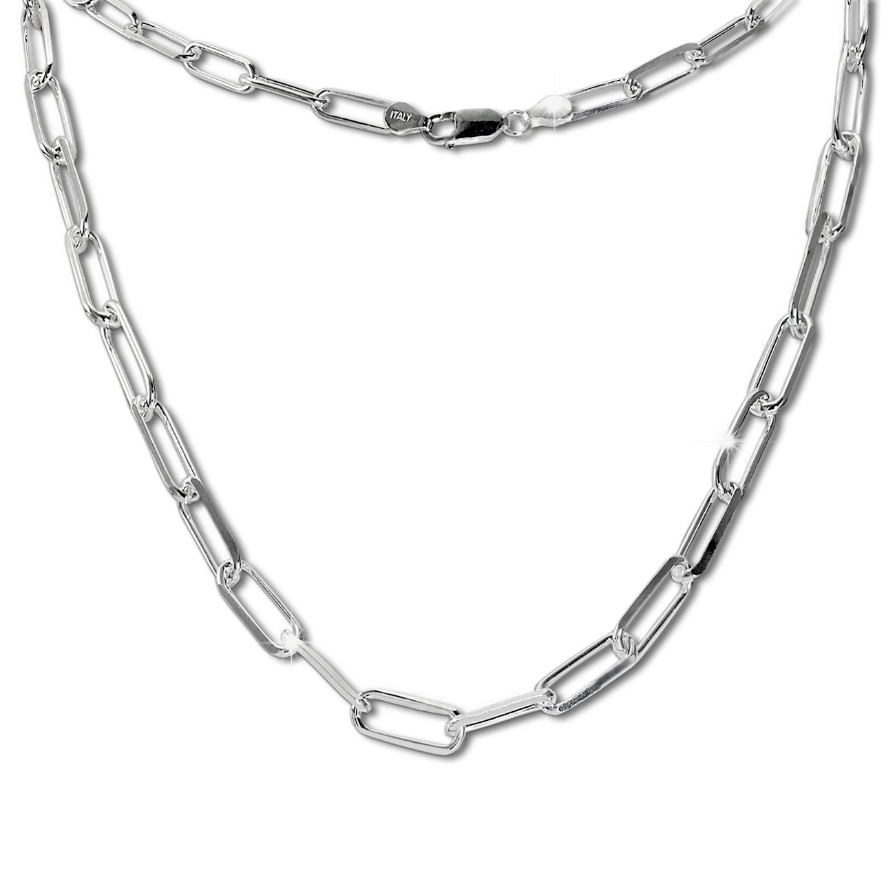 SilberDream Anker Kette Glieder 925 Sterling Silber Damen 75,3cm SDK11675J