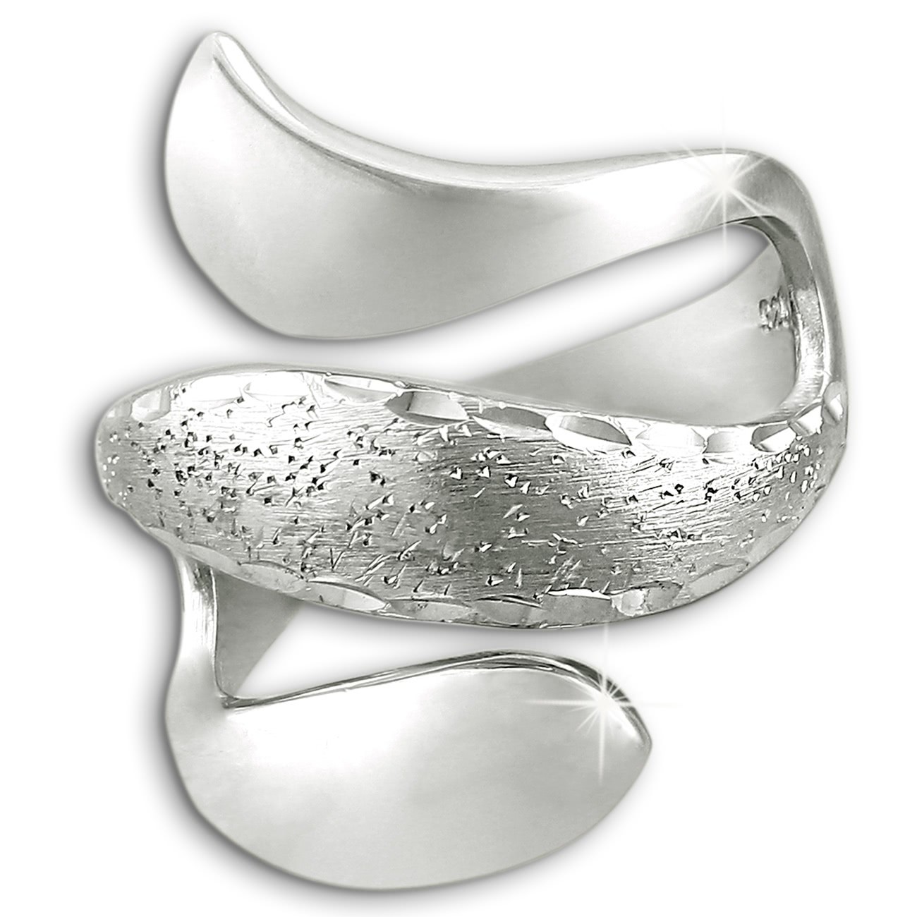 SilberDream Ring Schlange Gr. 60 Sterling 925er Silber SDR402J60