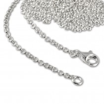 SilberDream 925er Silber Charm Kette Halskette 55cm FC002955-1