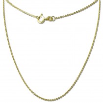 GoldDream Damen Colliers Halskette 50cm Gelbgold 8 Karat GDKB00050Y
