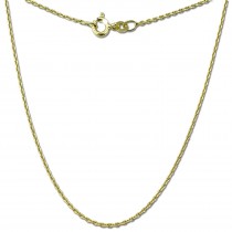 GoldDream Damen Colliers Halskette 55cm Gelbgold 8 Karat GDKB00155Y