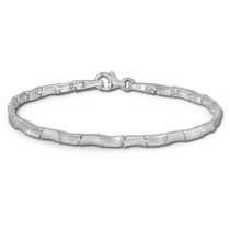 SilberDream Armband Design matt/glänzend 925 Sterling Silber 19cm SDA427