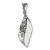 SilberDream Ketten Anhänger Rhombus 925 Sterling Silber Damen SDH434J