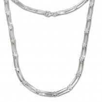 SilberDream Collier Kette Trendy 925 Silber 45,5cm Halskette SDK407