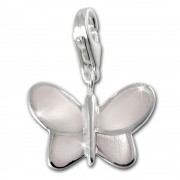 SilberDream Charm Schmetterling perlmutt weiß 925er Silber FC1041W