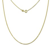 GoldDream Collier Kette Anker rund 333 Gold Damen 45cm 8 Karat GDK00845Y