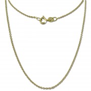 GoldDream Damen Colliers Halskette 50cm Gelbgold 8 Karat GDKB00750K