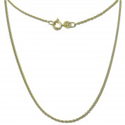 GoldDream Damen Colliers Halskette 55cm Gelbgold 8 Karat GDKB00755Y