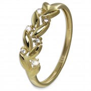 GoldDream Gold Ring Ranke Gr.56 333er Gelbgold GDR550Y56