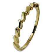 GoldDream zarter Gold Ring Wave Gr.60 333er Gelbgold Damen GDR562Y60