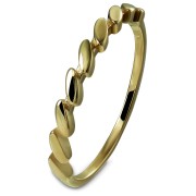 GoldDream zarter Gold Ring Wave Gr.62 333er Gelbgold Damen GDR562Y62